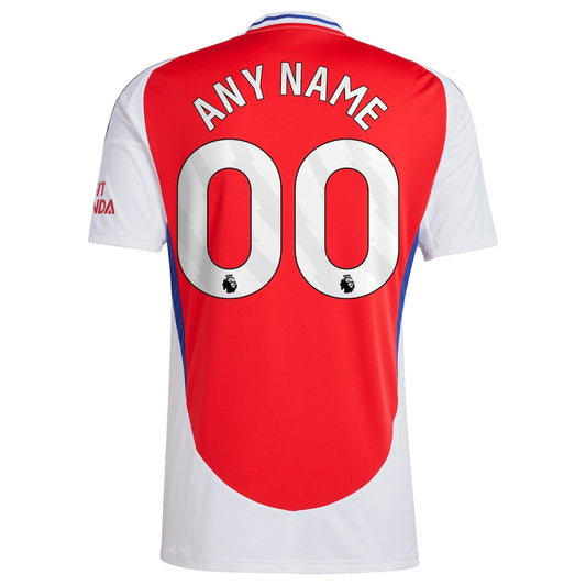 Custom Name Arsenal 24/25 Home Jersey